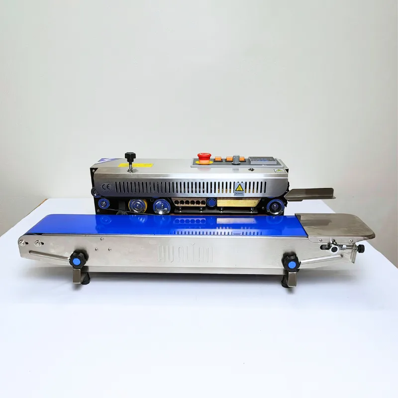 Tổng Quan Máy Hàn Miệng Túi Liên Tục FRB 770I Vỏ Inox Helicom