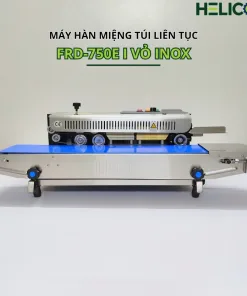 Máy Hàn Miệng Túi Liên Tục FRD-750E I Vỏ Inox Helicom